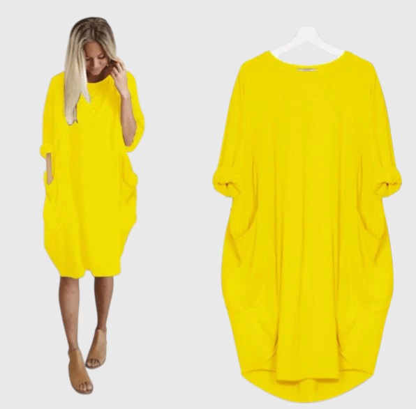 Shayne - Midi Summer Dress with Loose Fit