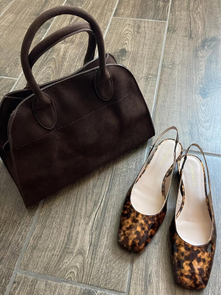 Luisa | Minimalist Suede Everyday Bag