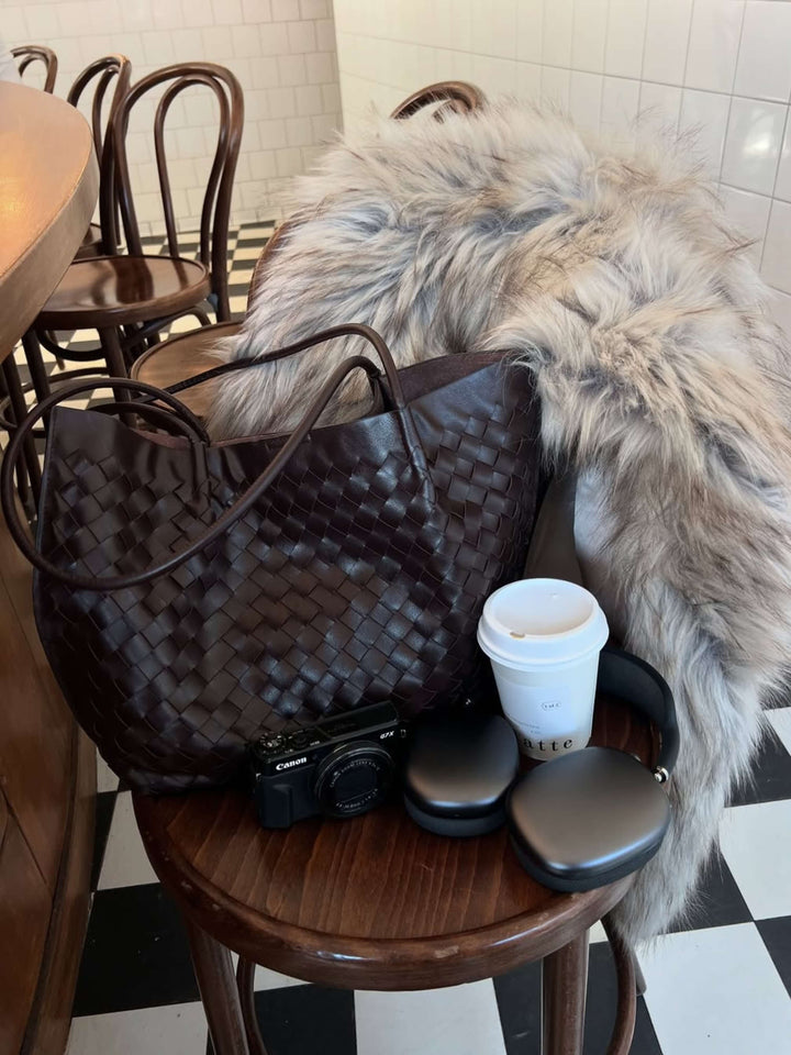 Lila | Woven Everyday Tote Bag