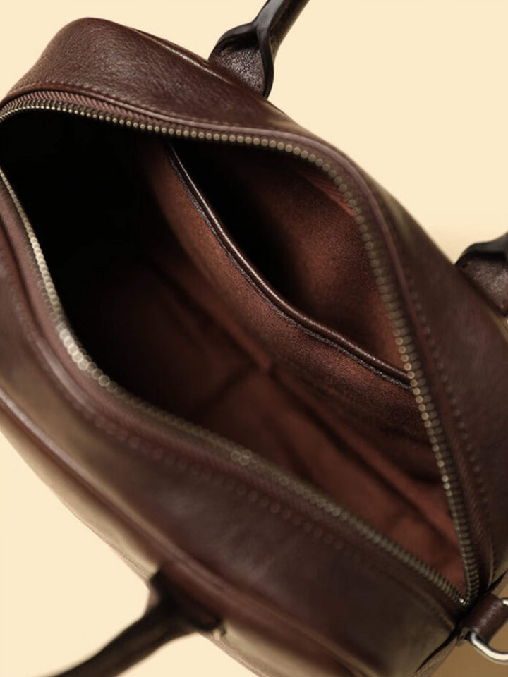 Eliza | Polished Zip Square Bag