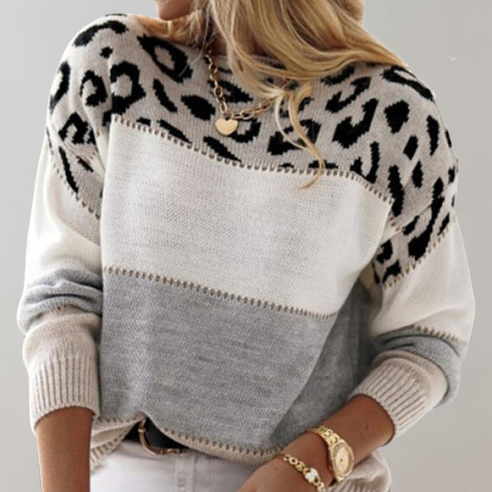 Sue | Leopard print sweater