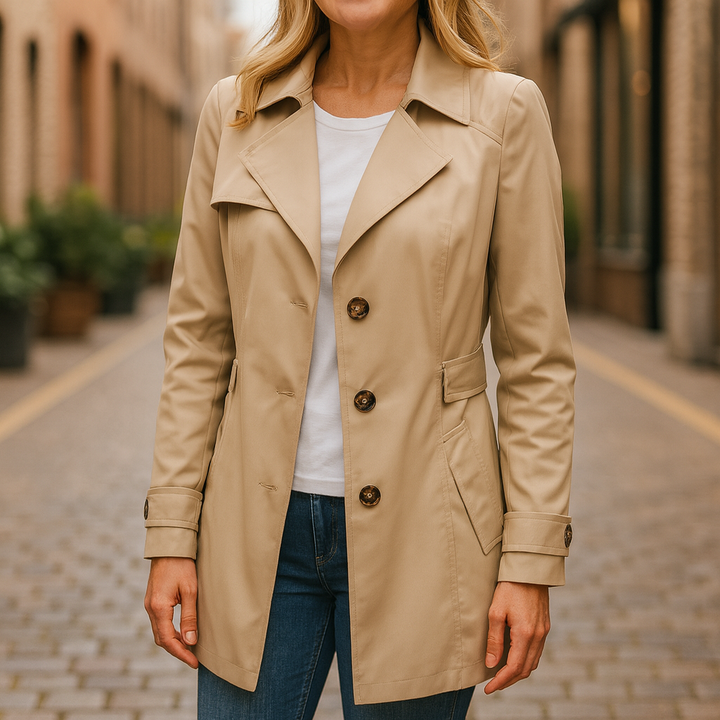Corrine | Elegant autumn trench coat