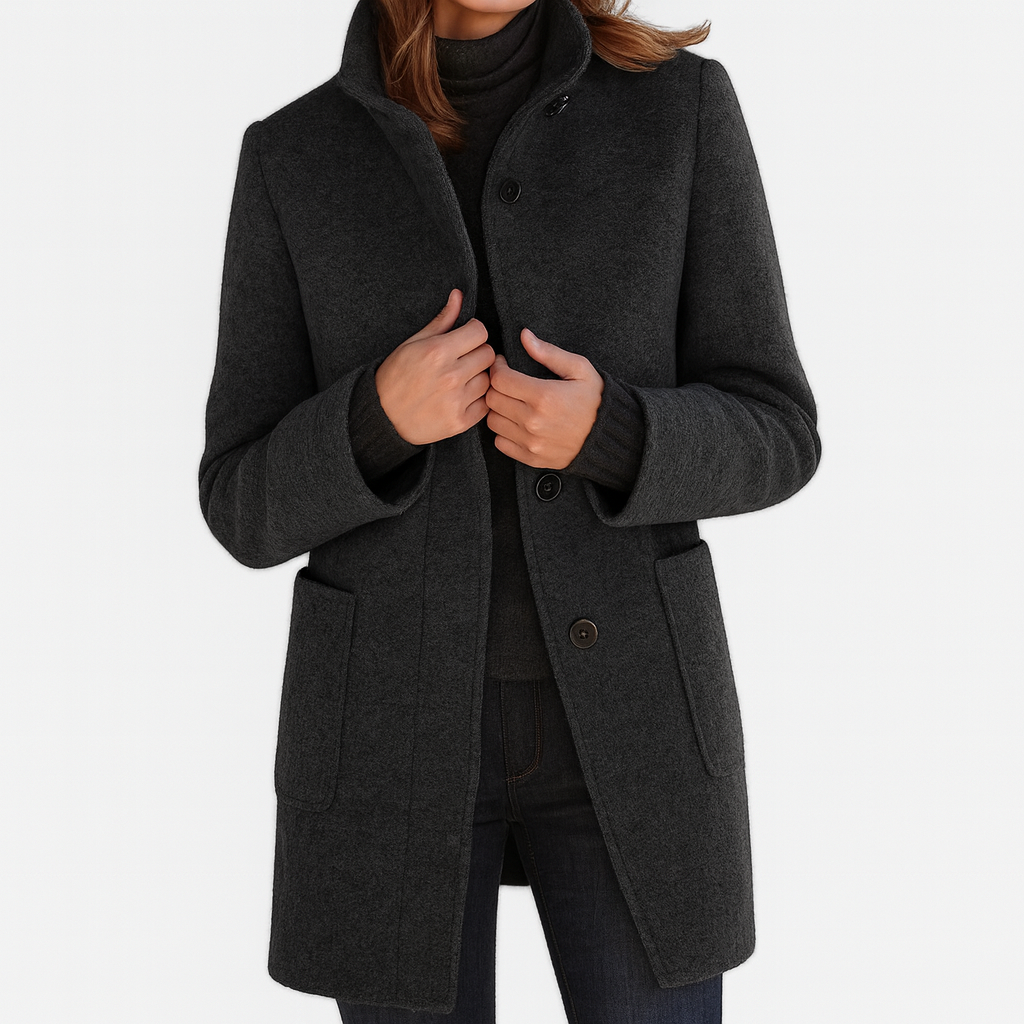 Isobel | Coat with High Collar