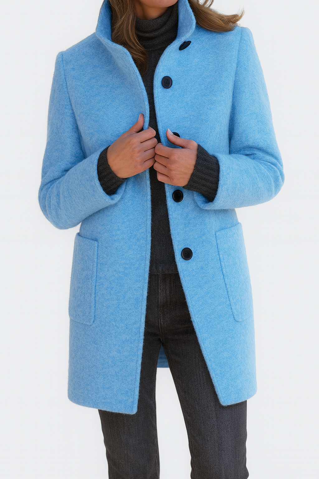 Isobel | Coat with High Collar