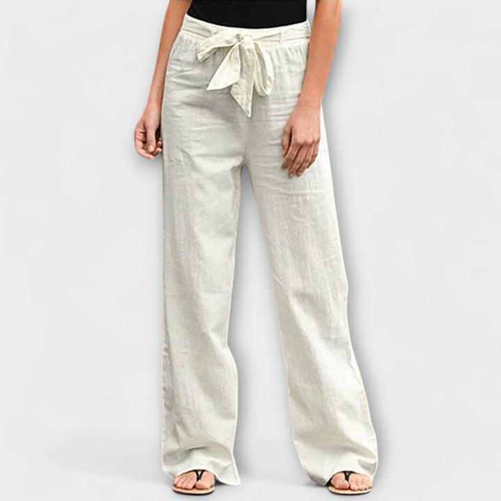 Loreen - Lightweight Linen Trousers
