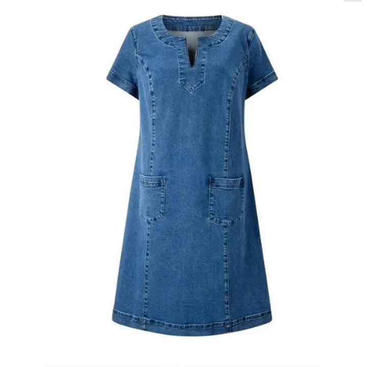 Alva | Soft Denim Dress
