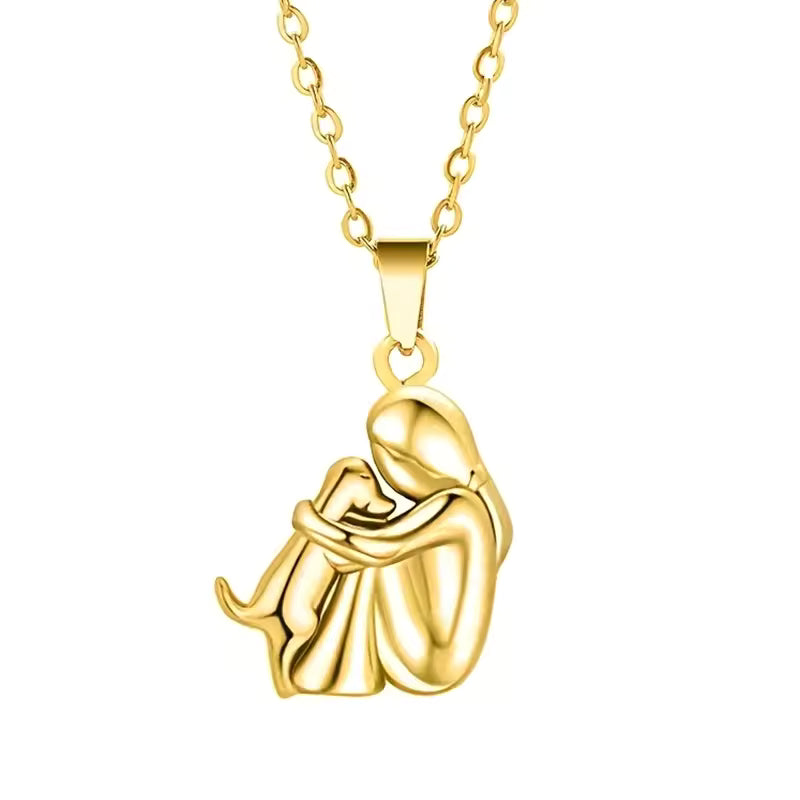 Olivia & Ivy | Dog Embrace Necklace