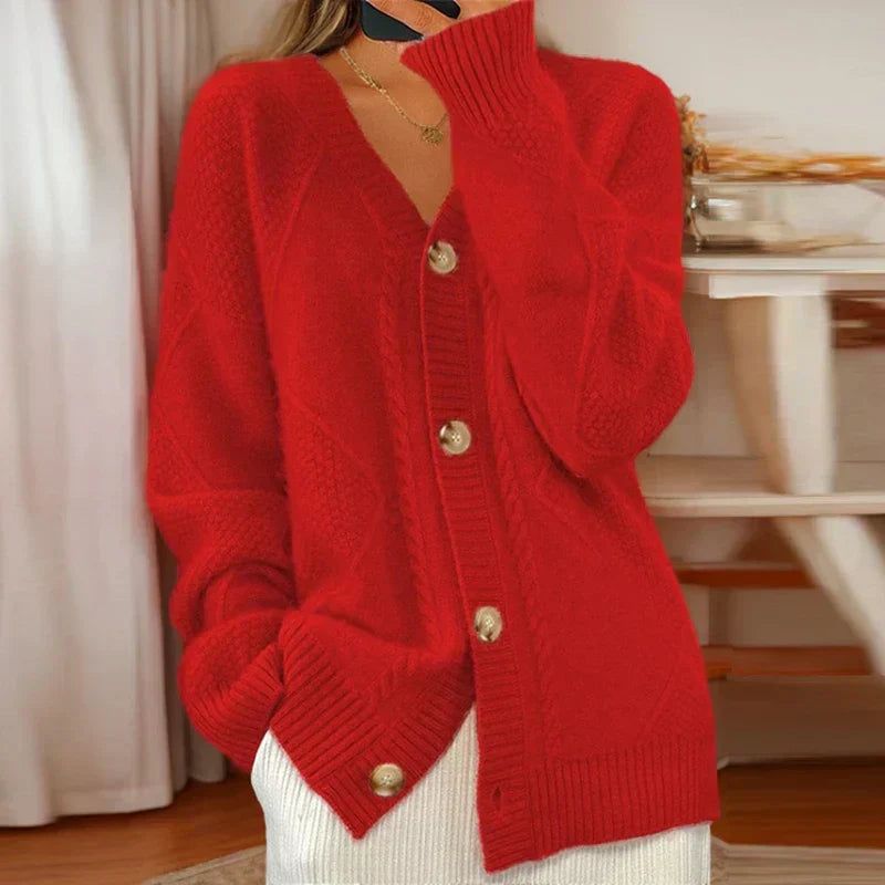 Valerie | Cozy Cable-Knit Cardigan