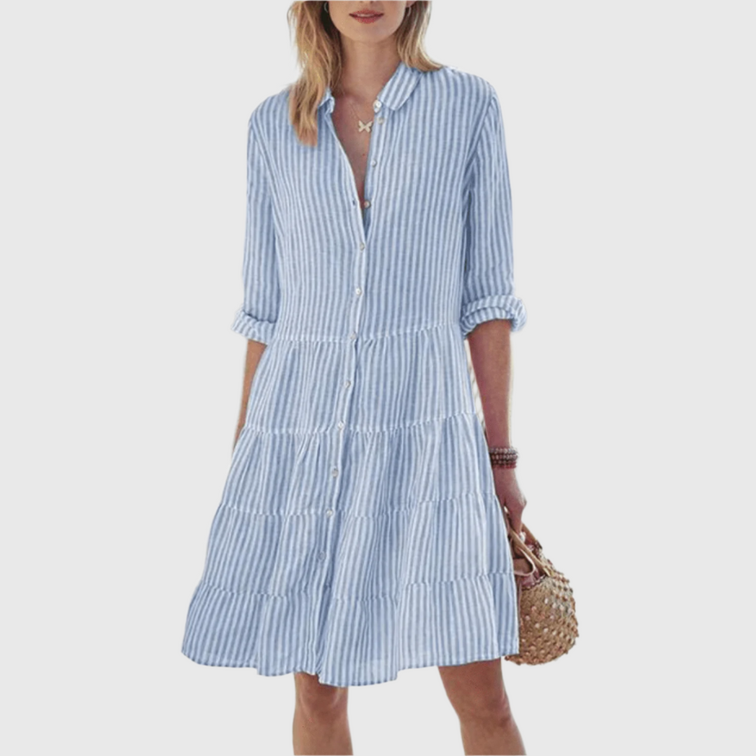 Judith - Breezy Striped Dress