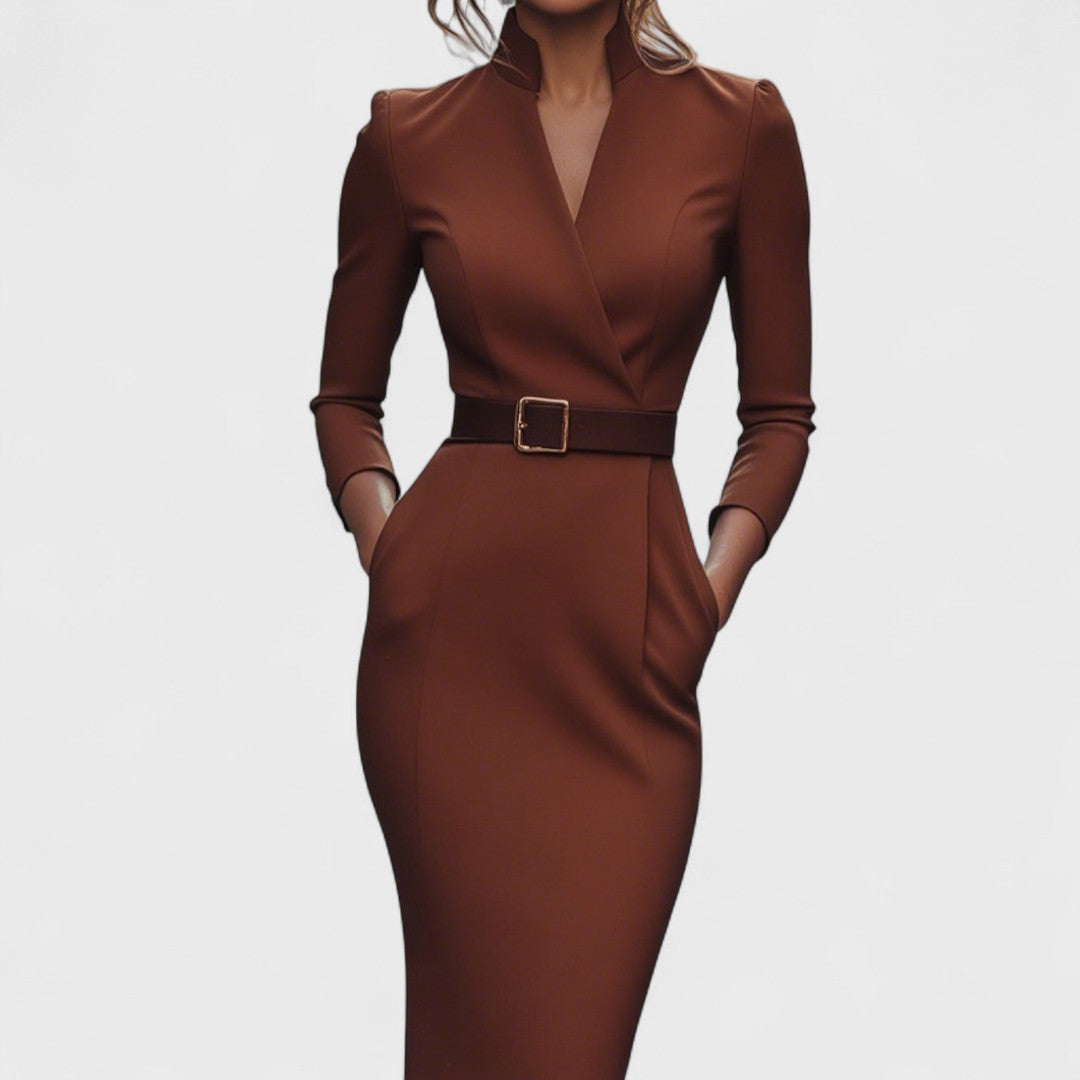 Ivy | Elegant Dress with Belt