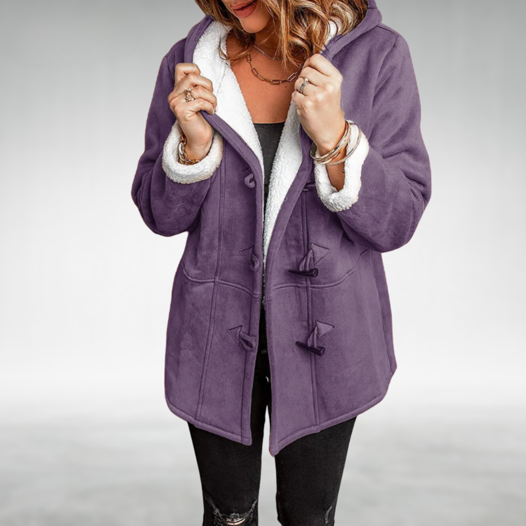 Celia | Refined Fleece-Lined Winter Coat