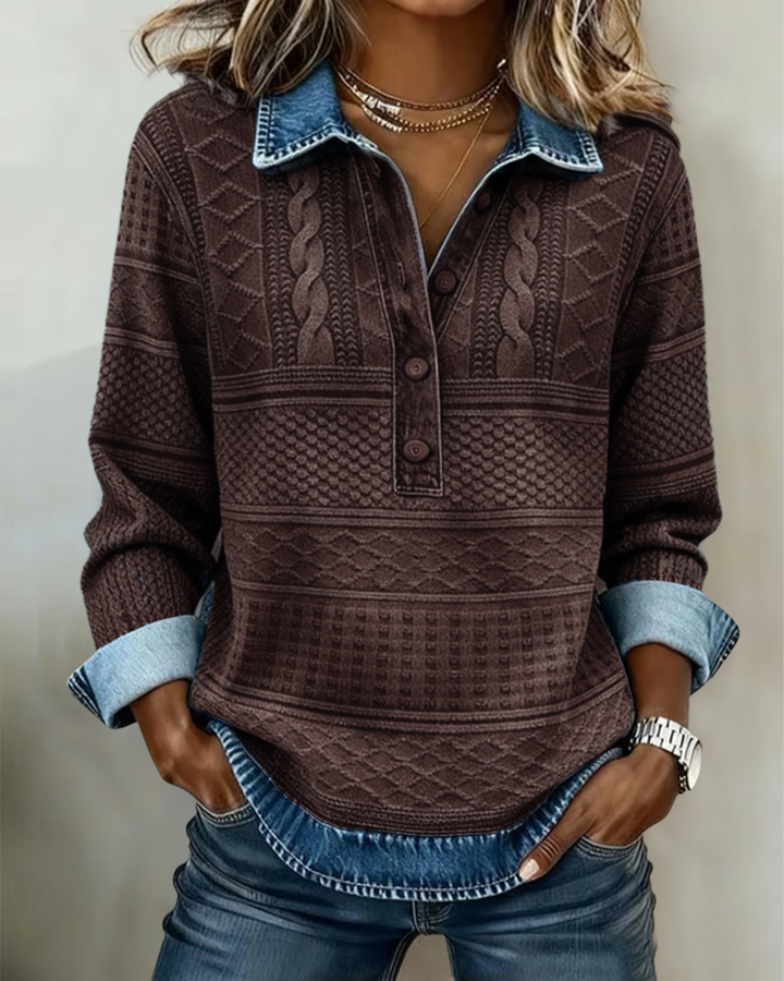 Margaret | Relaxed Half-Breasted Jumper