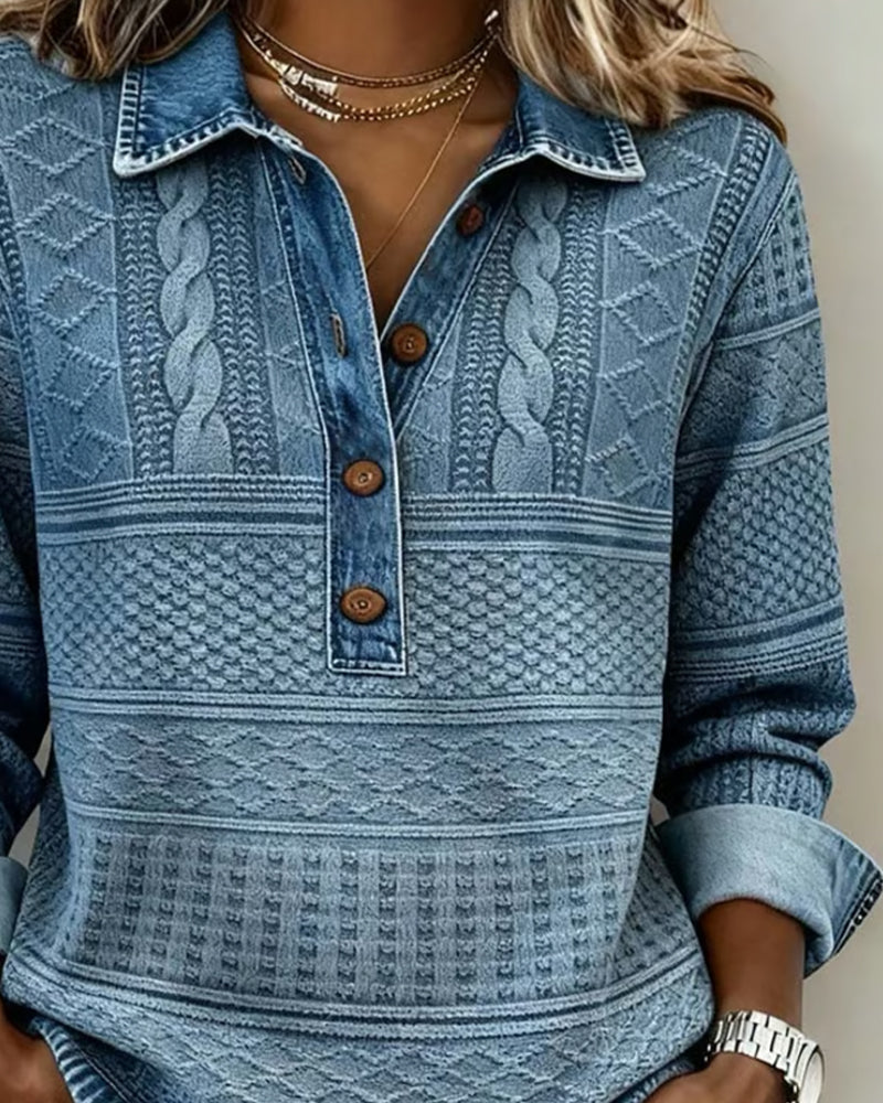 Margaret | Relaxed Half-Breasted Jumper
