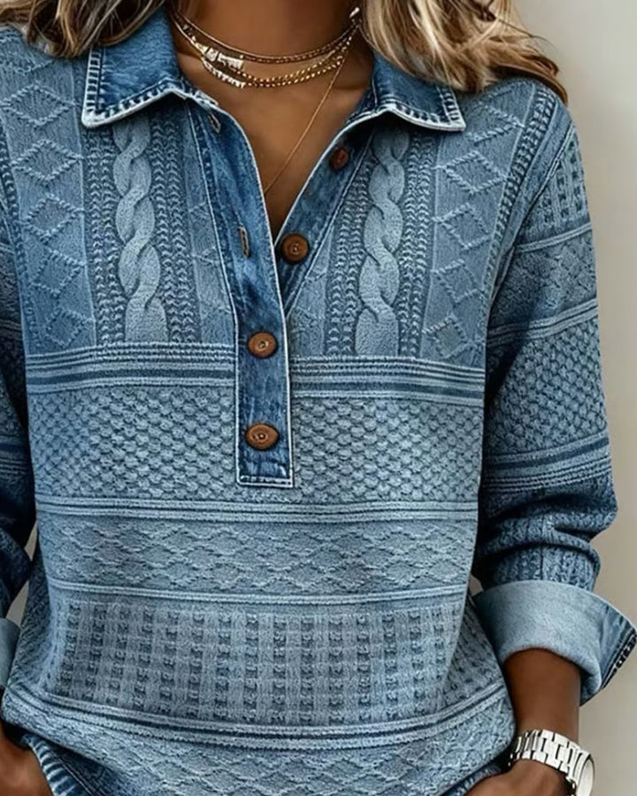 Margaret | Relaxed Half-Breasted Jumper