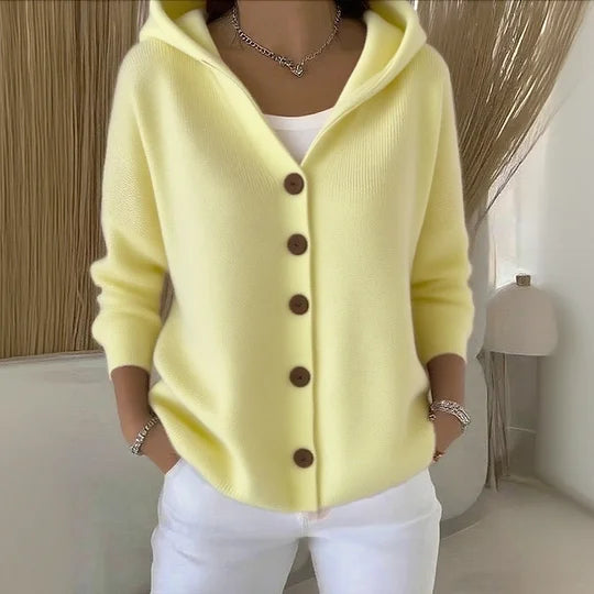 Carol | Hooded cozy cardigan