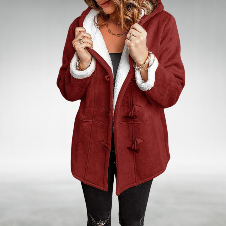 Celia | Refined Fleece-Lined Winter Coat