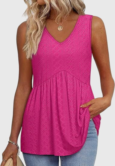 Arabella – Effortless Flowy Sleeveless Tank Top