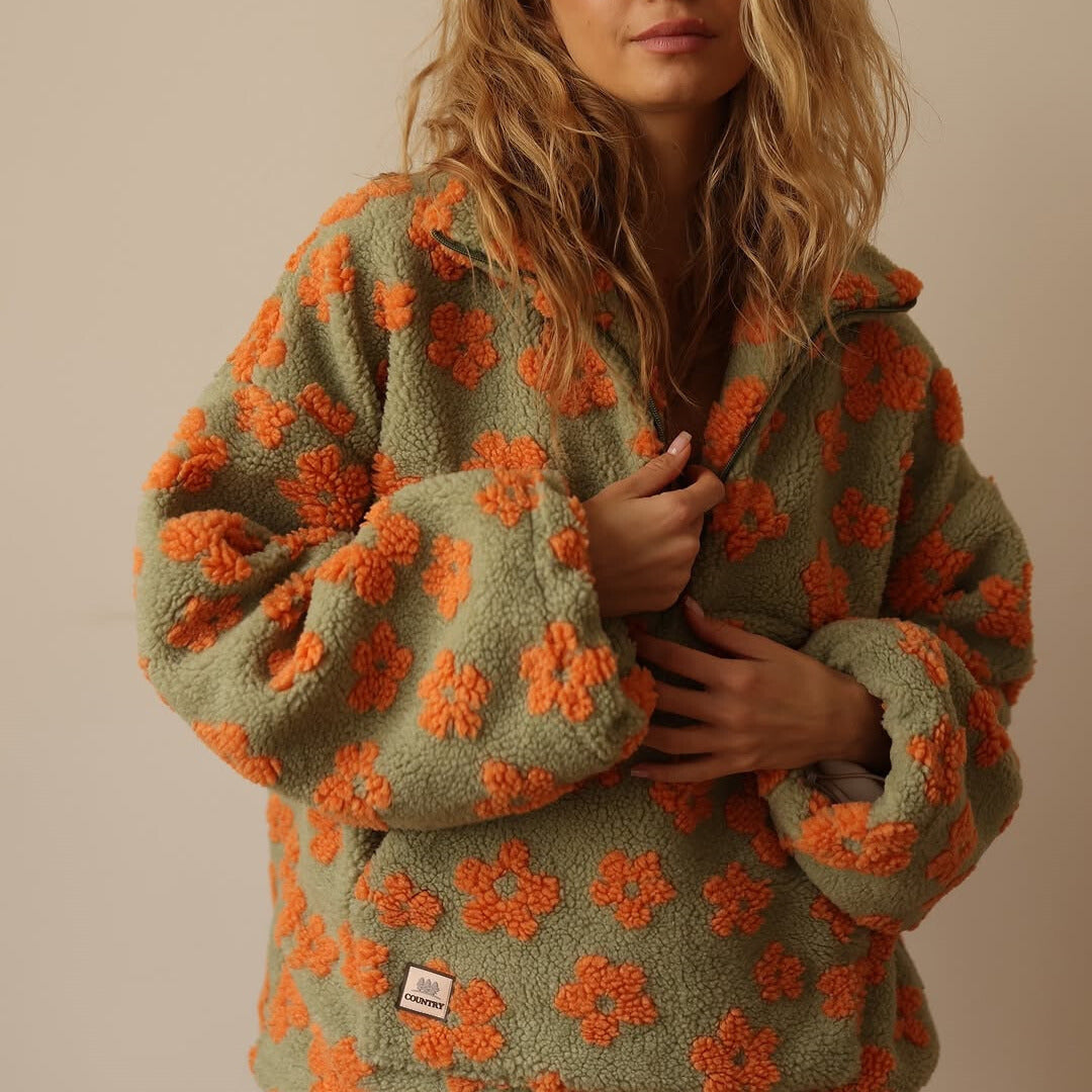 Tracy | Warm bloom sweater