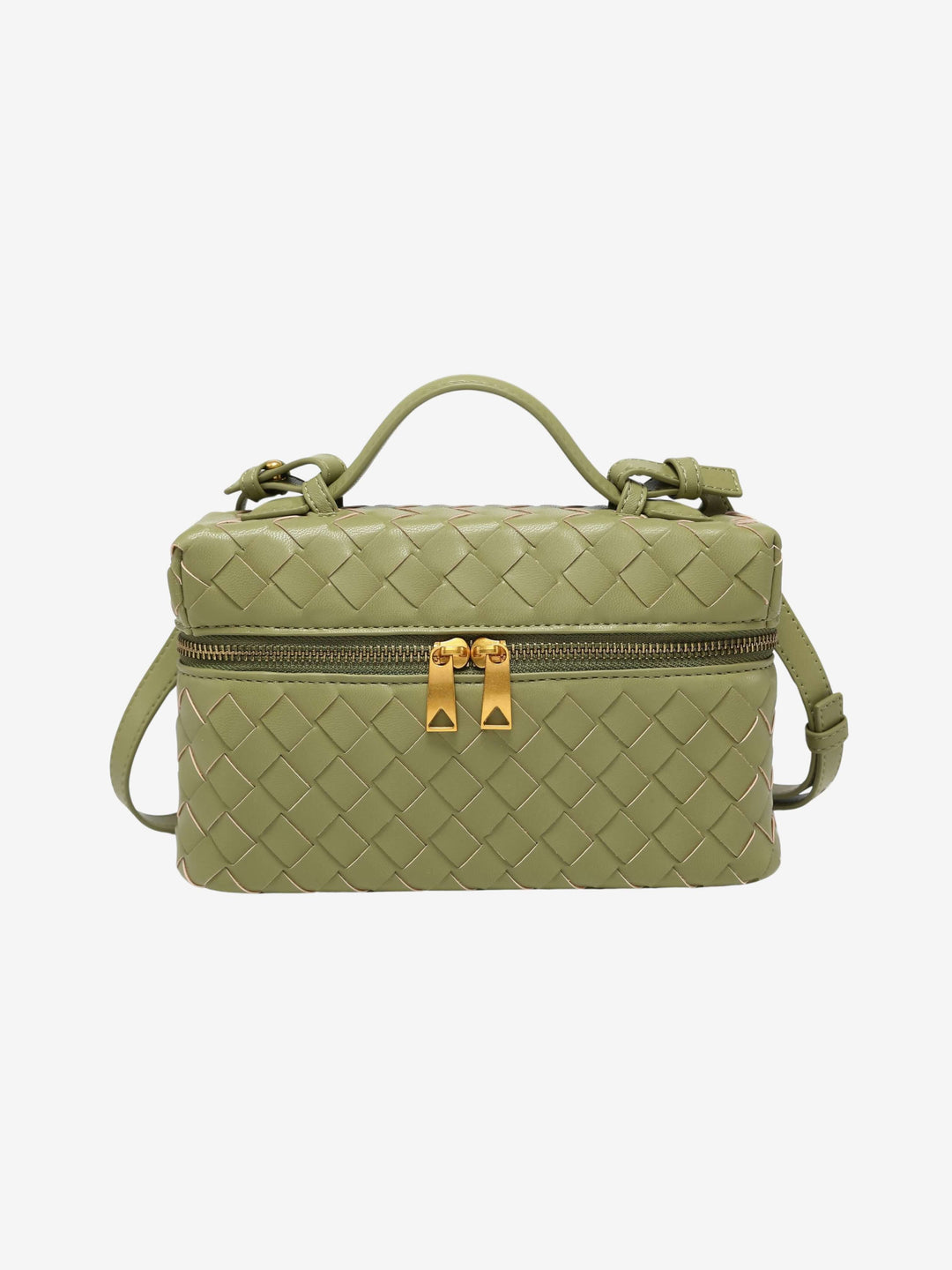 Juliette | Polished Structured Woven Bag