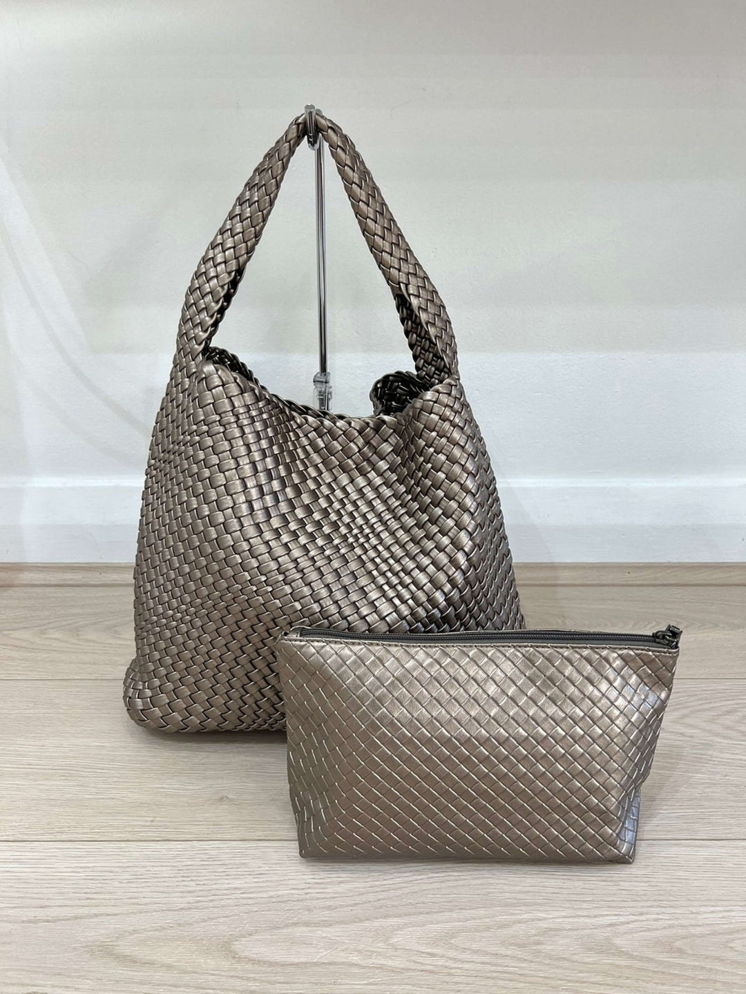 Luna | Chic Oversized Woven Hobo Bag