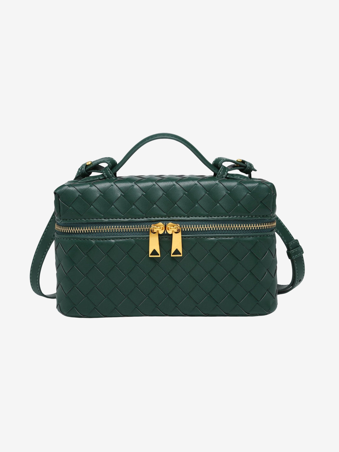 Juliette | Polished Structured Woven Bag