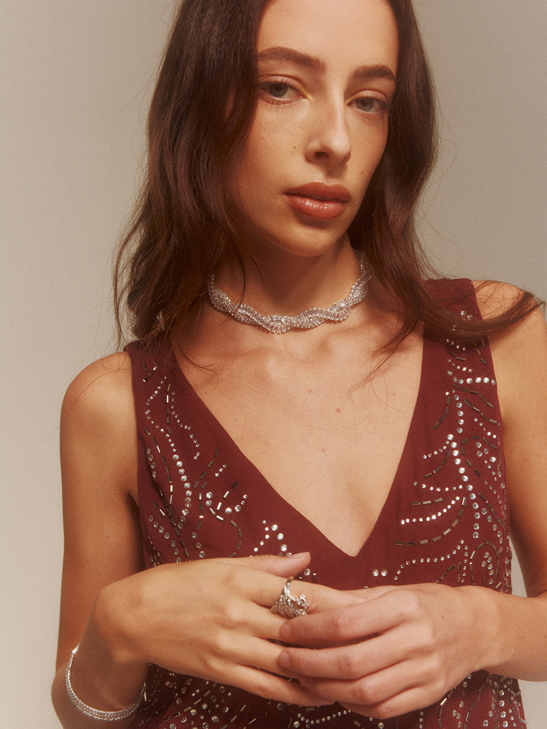 Willa | Twist Choker Necklace