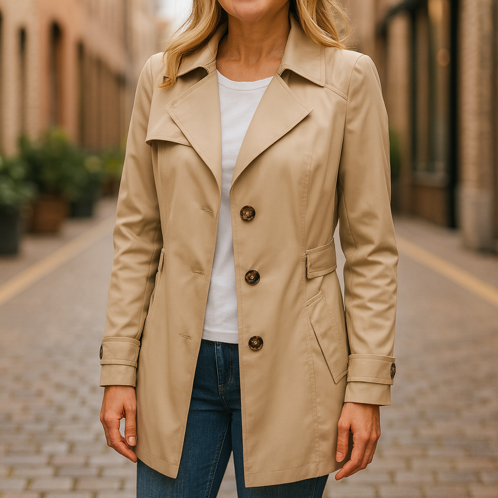 Corrine | Elegant autumn trench coat