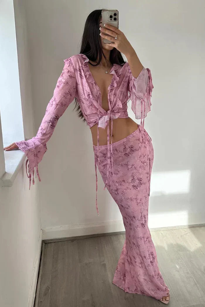 Sylvie | Bohemian Lace Set