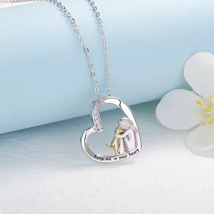 Olivia & Ivy | Dog Embrace Necklace