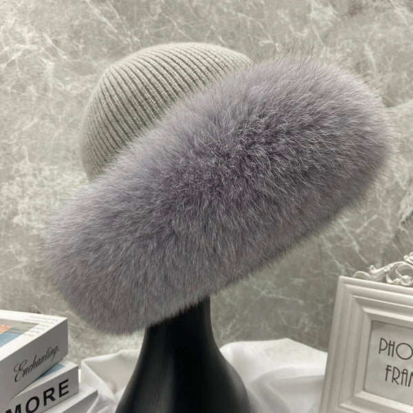 Diane | Fox Fur Beanie