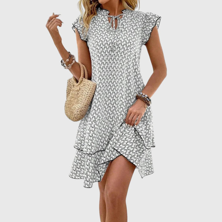 Yvonne - Elegant Floral Dress