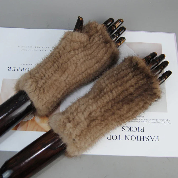 Jane | Luxurious Mink Fur Gloves