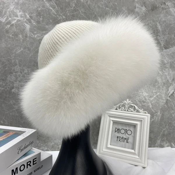 Diane | Fox Fur Beanie