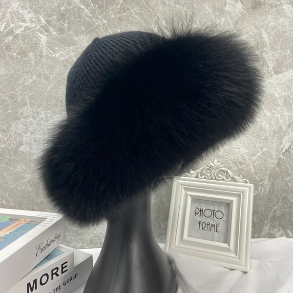 Diane | Fox Fur Beanie