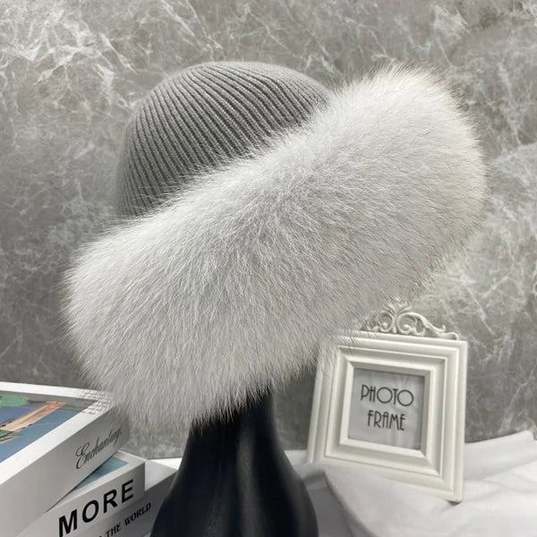 Diane | Fox Fur Beanie