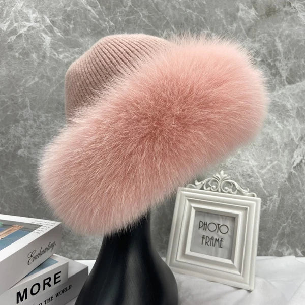 Diane | Fox Fur Beanie