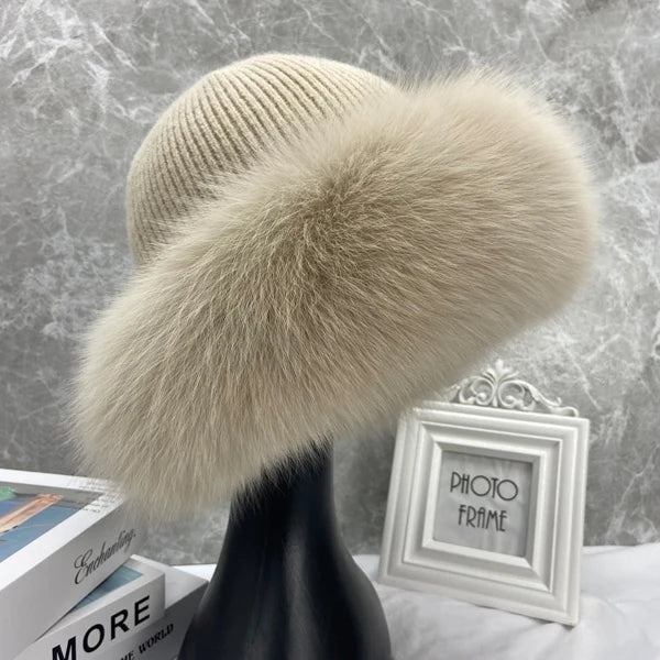 Diane | Fox Fur Beanie