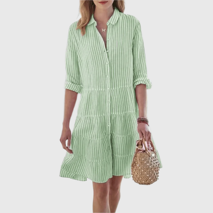 Judith - Breezy Striped Dress