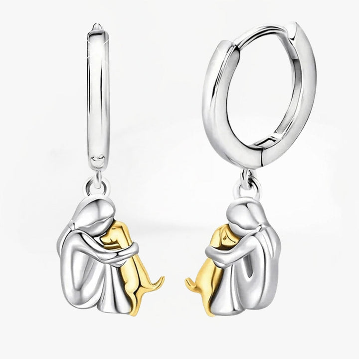 Olivia & Ivy | Dog Embrace Earrings