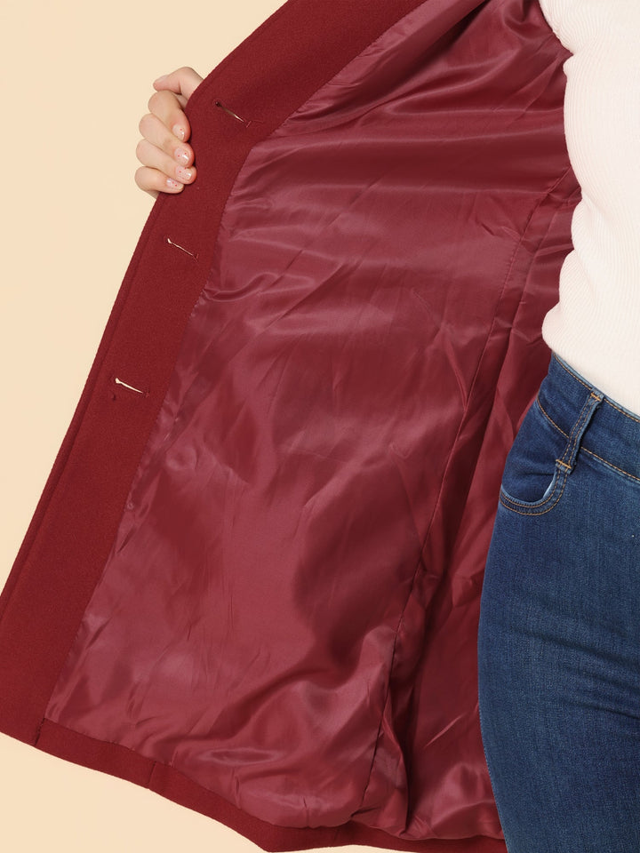 Sylvia | Single Breasted Winter Trench Coat